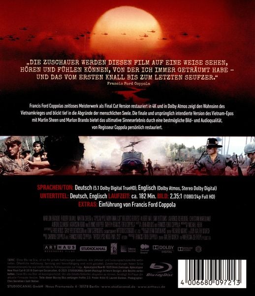 Produktbild: Apocalypse Now / The Final Cut