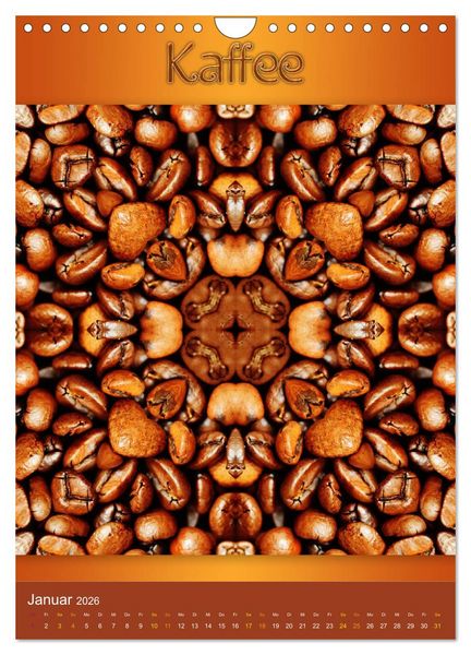 Produktbild: Kulinarische Mandalas (Wandkalender 2026 DIN A4 hoch), CALVENDO Monatskalender