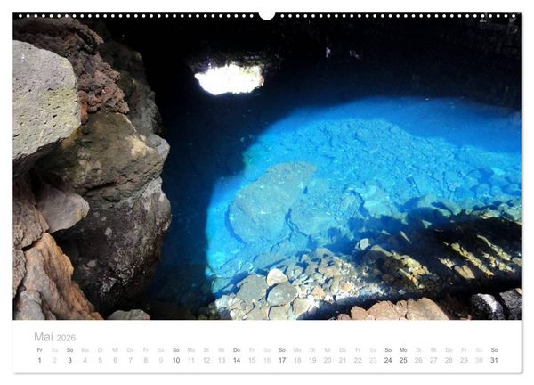 Produktbild: Die unwirkliche Welt von Lanzarote (hochwertiger Premium Wandkalender 2026 DIN A2 quer), Kunstdruck in Hochglanz