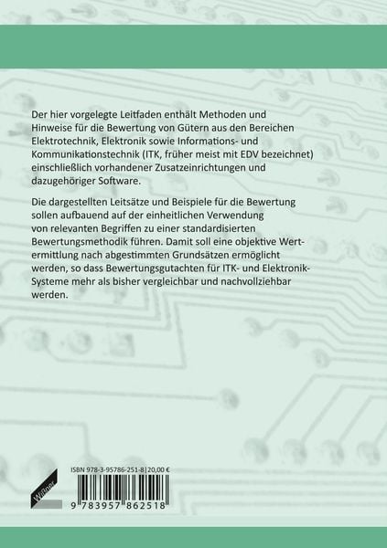 Produktbild: Bewertungsleitfaden f&uuml;r ITK-Systeme, Elektronik und elektrotechnische Ger&auml;teeinheiten