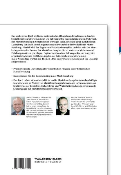 Produktbild: Betriebliche Marktforschung