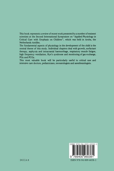 Produktbild: Critical Care of the Child