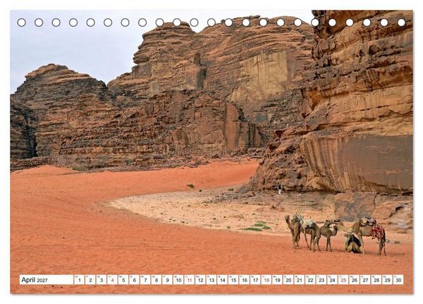 Produktbild: JORDANIEN, Faszination Nahost (Tischkalender 2027 DIN A5 quer), CALVENDO Monatskalender