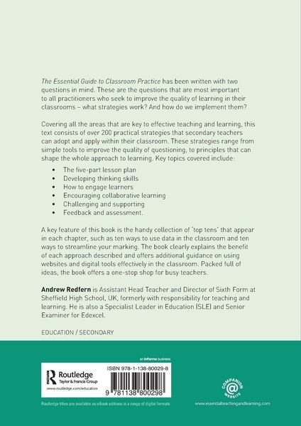 Produktbild: The Essential Guide to Classroom Practice