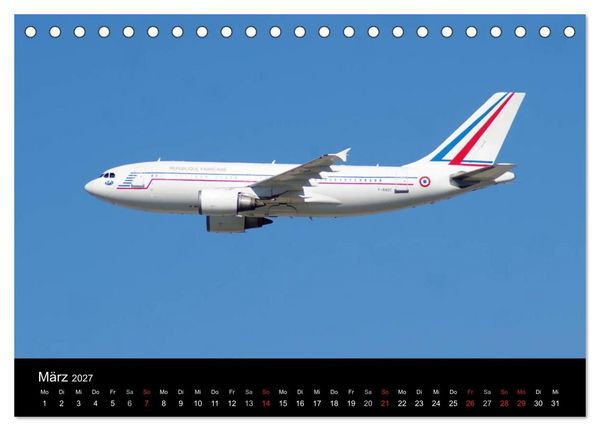 Produktbild: Milit&auml;r - Flugzeuge (Tischkalender 2027 DIN A5 quer), CALVENDO Monatskalender