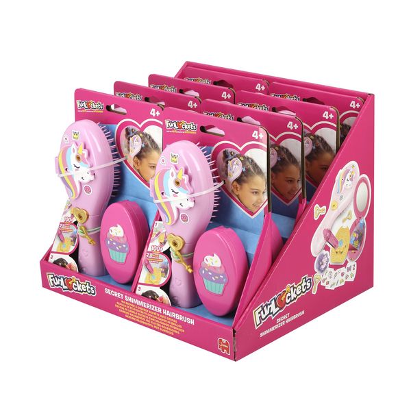 Produktbild: FunLockets - Geheime Haarb&uuml;rste mit Glitzer-Accessoires