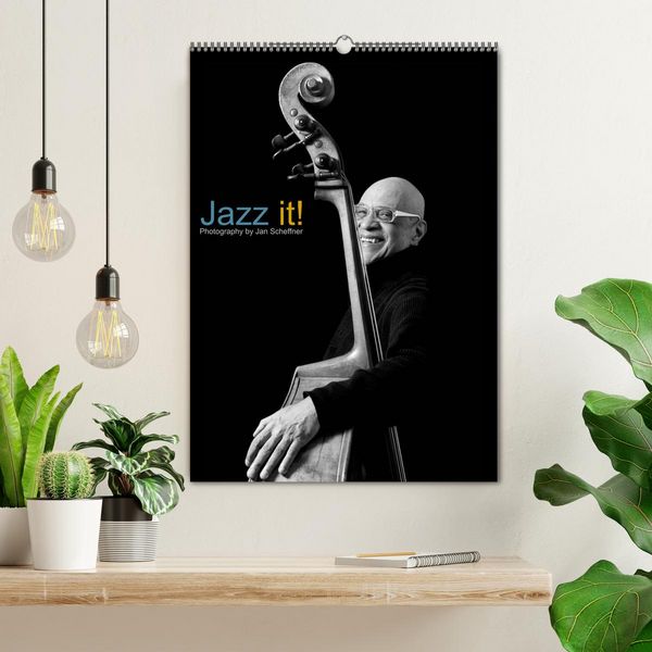 Produktbild: Jazz it! (Wandkalender 2026 DIN A2 hoch), CALVENDO Monatskalender