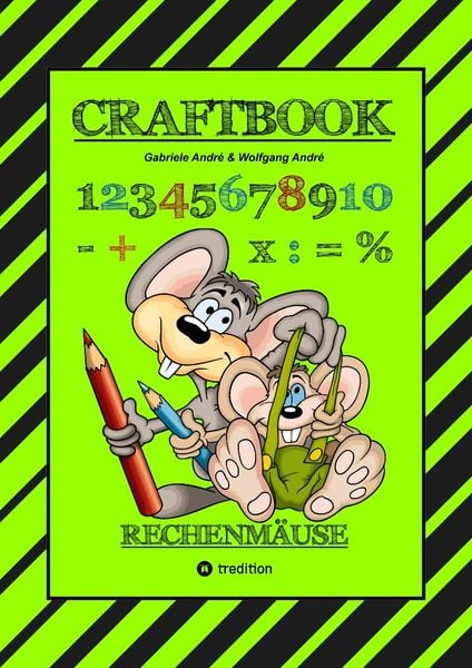 Produktbild: CRAFTBOOK - RECHNEN UND MENGEN LERNEN - MALBUCH - BASTELBUCH - SPIELEBUCH - SPIELETIPPS