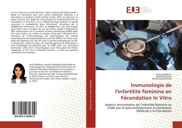 Produktbild: Immunologie de l'infertilit&eacute; f&eacute;minine en F&eacute;condation In Vitro