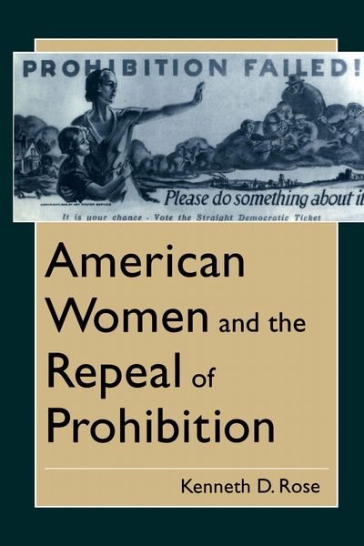 Produktbild: American Women and the Repeal of Prohibition