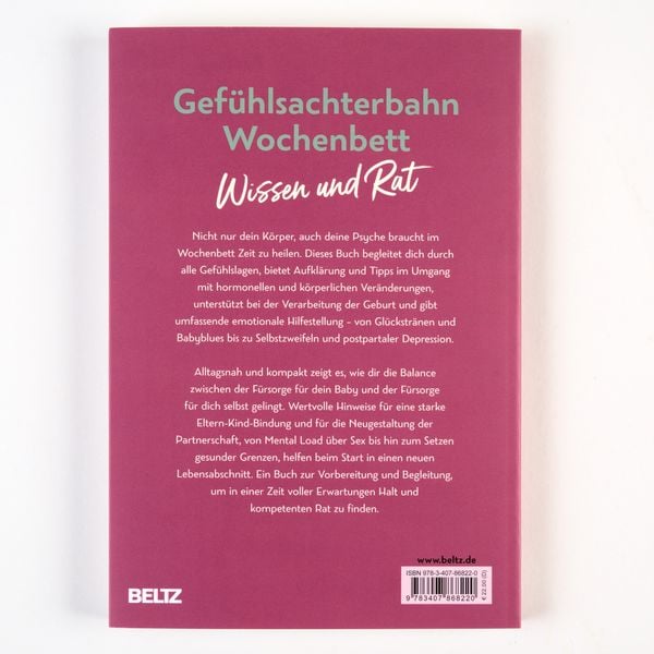 Produktbild: Sorg gut f&uuml;r dich im Wochenbett