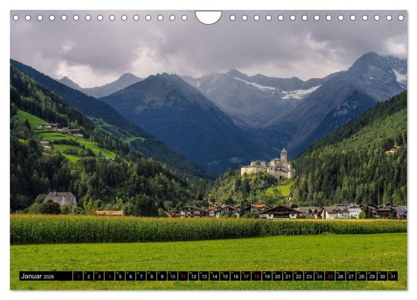 Produktbild: Pustertal - Das gr&uuml;ne Tal S&uuml;dtirols (Wandkalender 2026 DIN A4 quer), CALVENDO Monatskalender