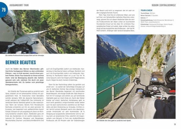 Produktbild: Das gro&szlig;e Motorrad-Tourenbuch Alpen