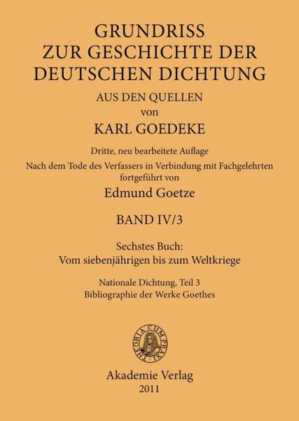 Produktbild: Sechstes Buch: Vom siebenj&auml;hrigen bis zum Weltkriege