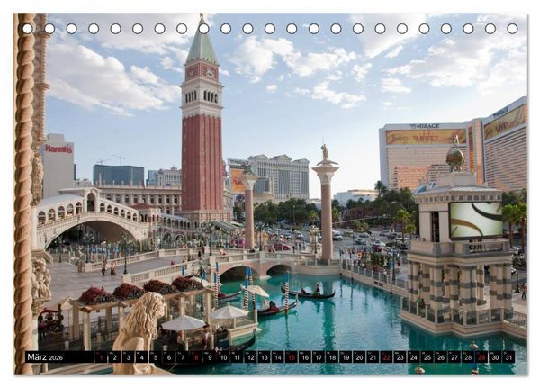 Produktbild: Blickpunkte der USA (Tischkalender 2026 DIN A5 quer), CALVENDO Monatskalender