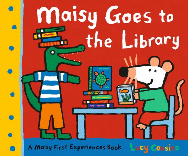 Maisy Goes to the Library, Taschenbuch von Lucy Cousins, Random House N.Y., 9780763643713