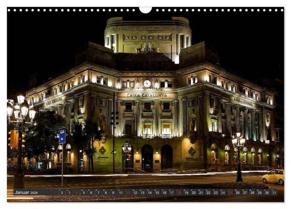 Produktbild: Metropole Barcelona (Wandkalender 2026 DIN A3 quer), CALVENDO Monatskalender