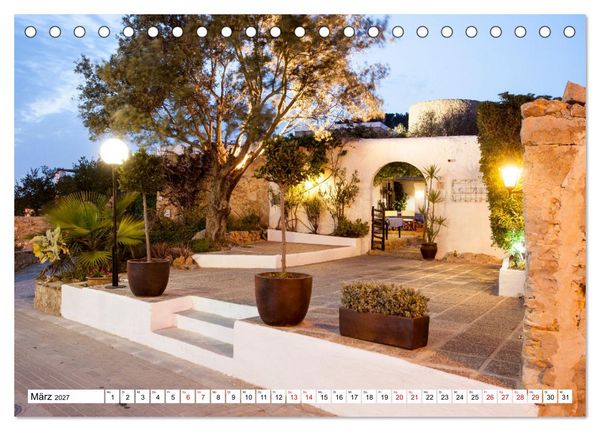 Produktbild: Momente einer Reise - Ibiza und Formentera (Tischkalender 2027 DIN A5 quer), CALVENDO Monatskalender