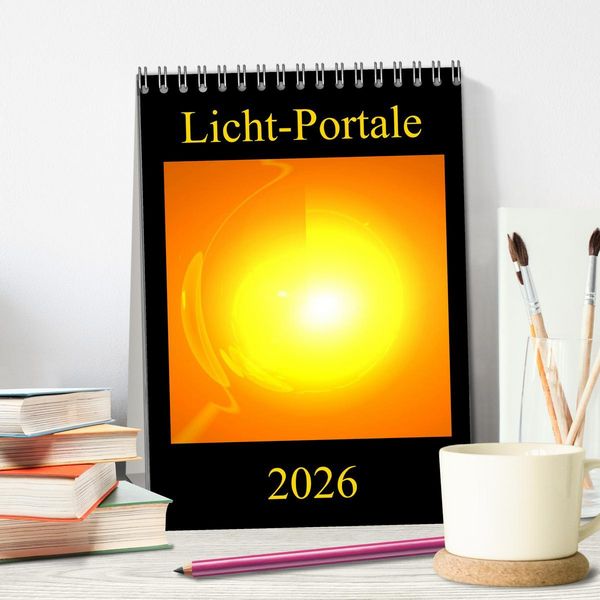 Produktbild: Licht-Portale (Tischkalender 2026 DIN A5 hoch), CALVENDO Monatskalender