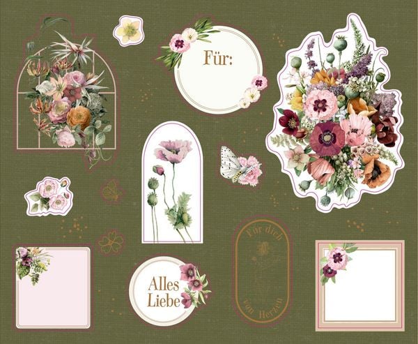 Produktbild: Stickerbuch &ndash; Zauberhafte Sticker und Etiketten
