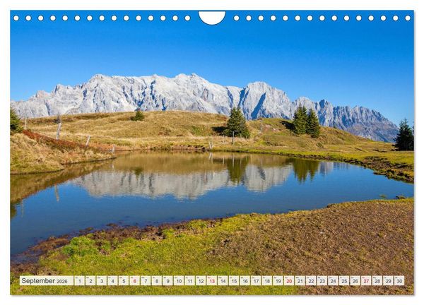 Produktbild: Sch&ouml;ne Gr&uuml;&szlig;e aus Dienten (Wandkalender 2026 DIN A4 quer), CALVENDO Monatskalender