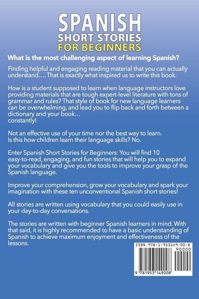 Produktbild: Spanish Short Stories for Beginners