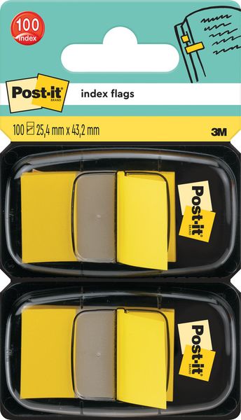 Produktbild: Post-it Index 680-Y2 gelb