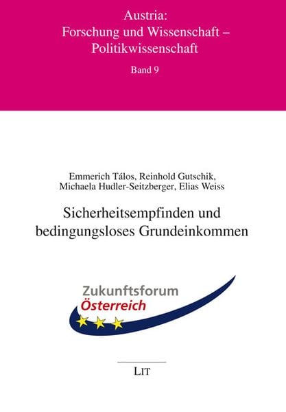 Produktbild: Sicherheitsempfinden und bedingungsloses Grundeinkommen