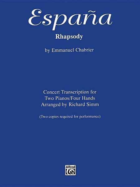 Produktbild: Chabrier, E: Espa&ntilde;a Rhapsody