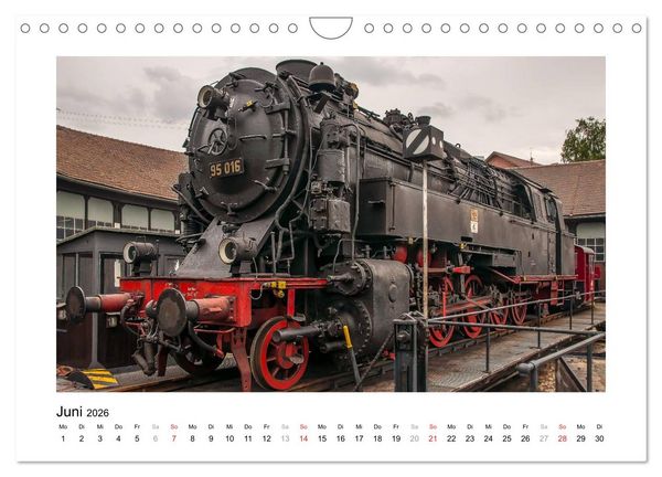 Produktbild: Unter Dampf - Dampflokromantik (Wandkalender 2026 DIN A4 quer), CALVENDO Monatskalender