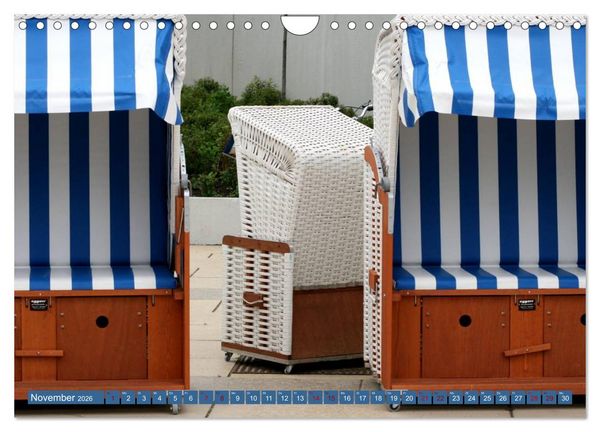 Produktbild: Maritimer K&uuml;stenzauber (Wandkalender 2026 DIN A4 quer), CALVENDO Monatskalender