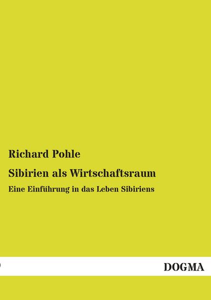 Produktbild: Sibirien als Wirtschaftsraum