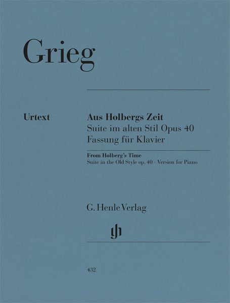 Produktbild: Edvard Grieg - Aus Holbergs Zeit op. 40, Suite im alten Stil