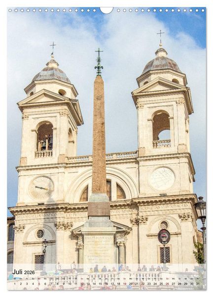 Produktbild: Kirchen in Rom (Wandkalender 2026 DIN A3 hoch), CALVENDO Monatskalender