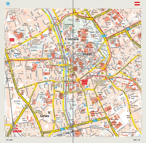Produktbild: MARCO POLO Regionalkarte &Ouml;sterreich 02 Salzburg, K&auml;rnten, Steiermark 1:200.000