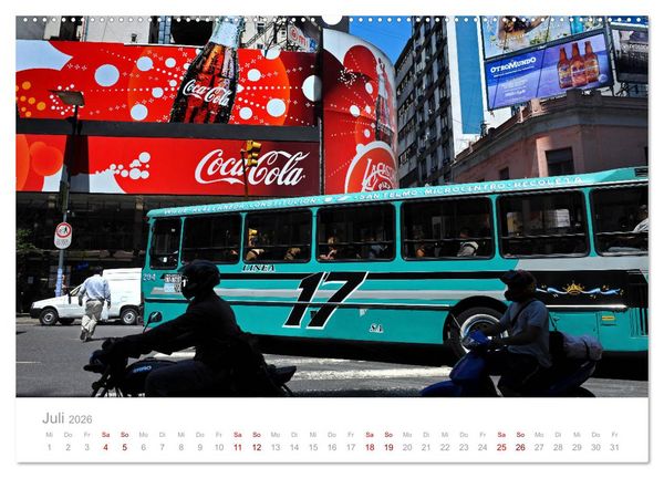 Produktbild: Geliebtes Buenos Aires (Wandkalender 2026 DIN A2 quer), CALVENDO Monatskalender