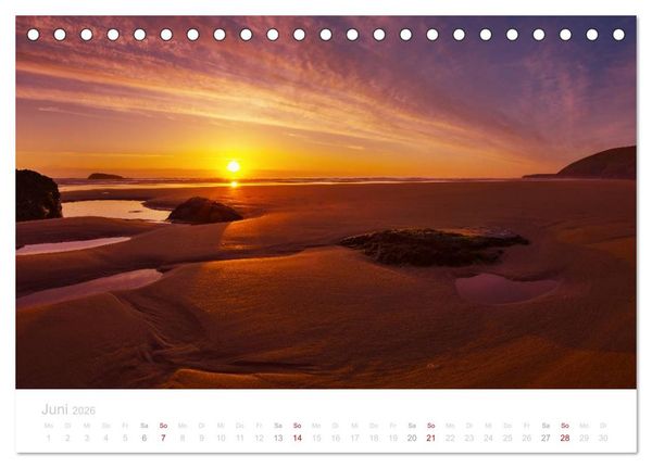 Produktbild: Traumlandschaften (Tischkalender 2026 DIN A5 quer), CALVENDO Monatskalender