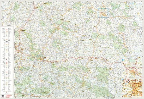 Produktbild: MARCO POLO Reisekarte Polen S&uuml;d 1:300.000