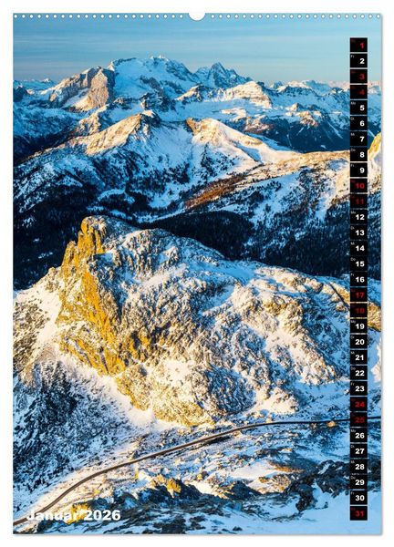 Produktbild: Dolomiten. Italien (hochwertiger Premium Wandkalender 2026 DIN A2 hoch), Kunstdruck in Hochglanz