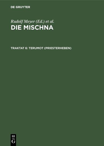 Produktbild: Terumot (Priesterheben)