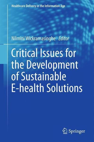 Produktbild: Critical Issues for the Development of Sustainable E-health Solutions