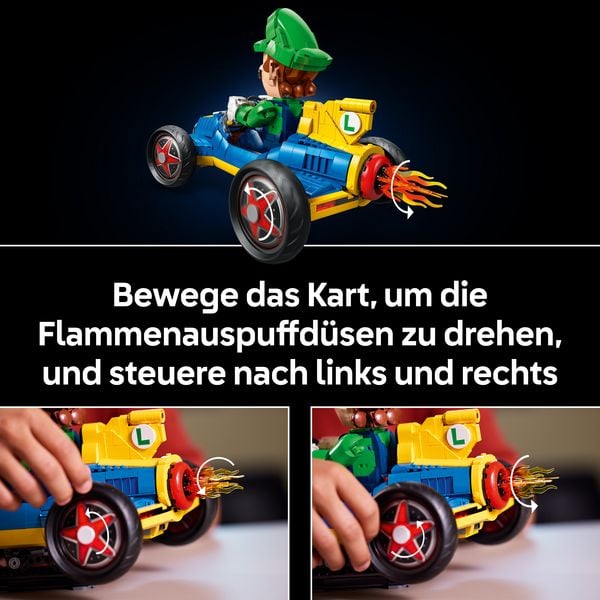 Produktbild: LEGO Super Mario 72050 Mario Kart: Luigi & Turboflitzer, Modellbau