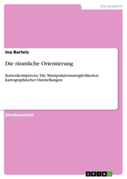 Produktbild: Die r&auml;umliche Orientierung