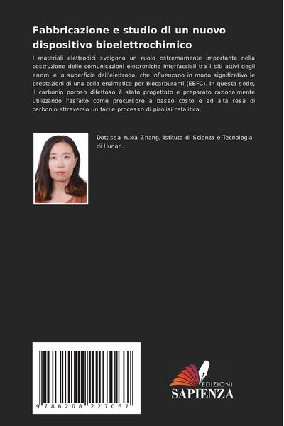 Produktbild: Fabbricazione e studio di un nuovo dispositivo bioelettrochimico