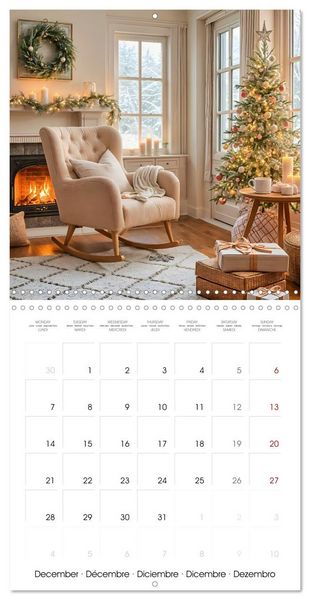 Produktbild: My quiet oasis - Inhale. Arrive. Find peace. (Wall Calendar 2026 12 &times; 12 Inch) CALVENDO 12 Month Wall Calendar