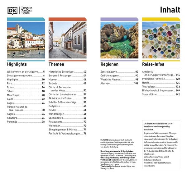 Produktbild: TOP10 Reiseführer Algarve