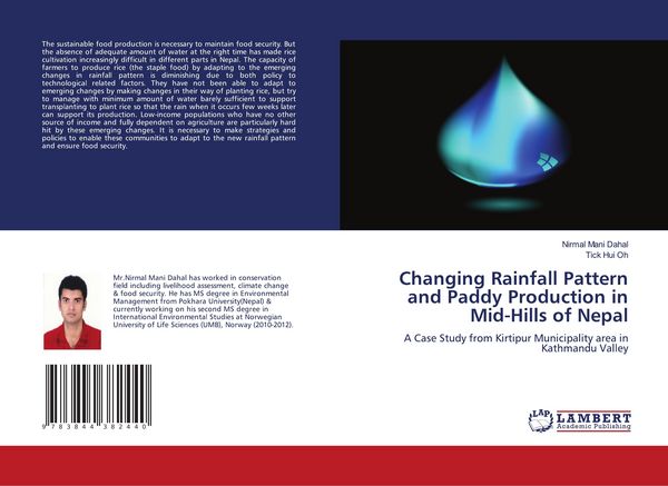Produktbild: Changing Rainfall Pattern and Paddy Production in Mid-Hills of Nepal