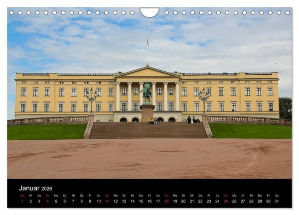 Produktbild: Oslo (Wandkalender 2026 DIN A4 quer), CALVENDO Monatskalender