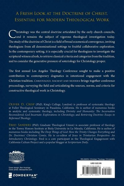 Produktbild: The Christology, Ancient and Modern