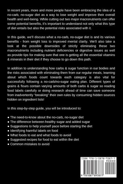 Produktbild: No Carbs No Sugar Diet Plan